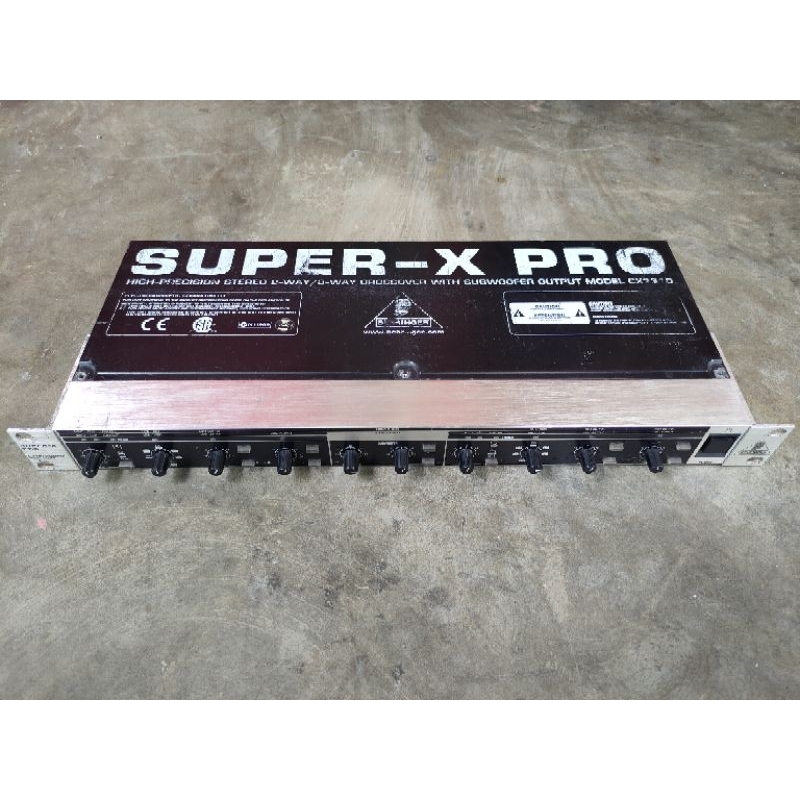 crossover behringer cx2310 bekas
