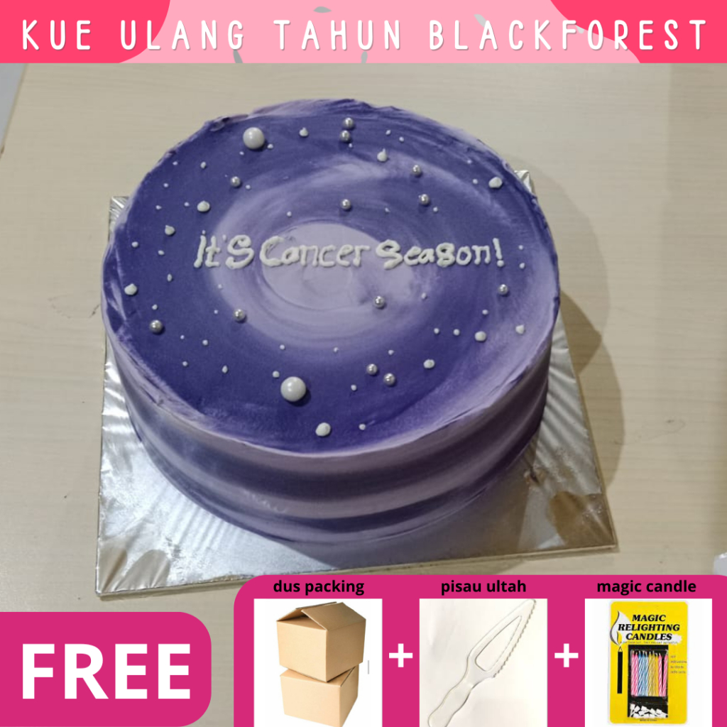 

RB22 Korean Cake / Kue Ulang Tahun / Birthday Cake / Blackforest / Kue Ultah