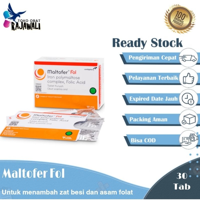 maltofer fol tablet kunyah vitamin zat besi