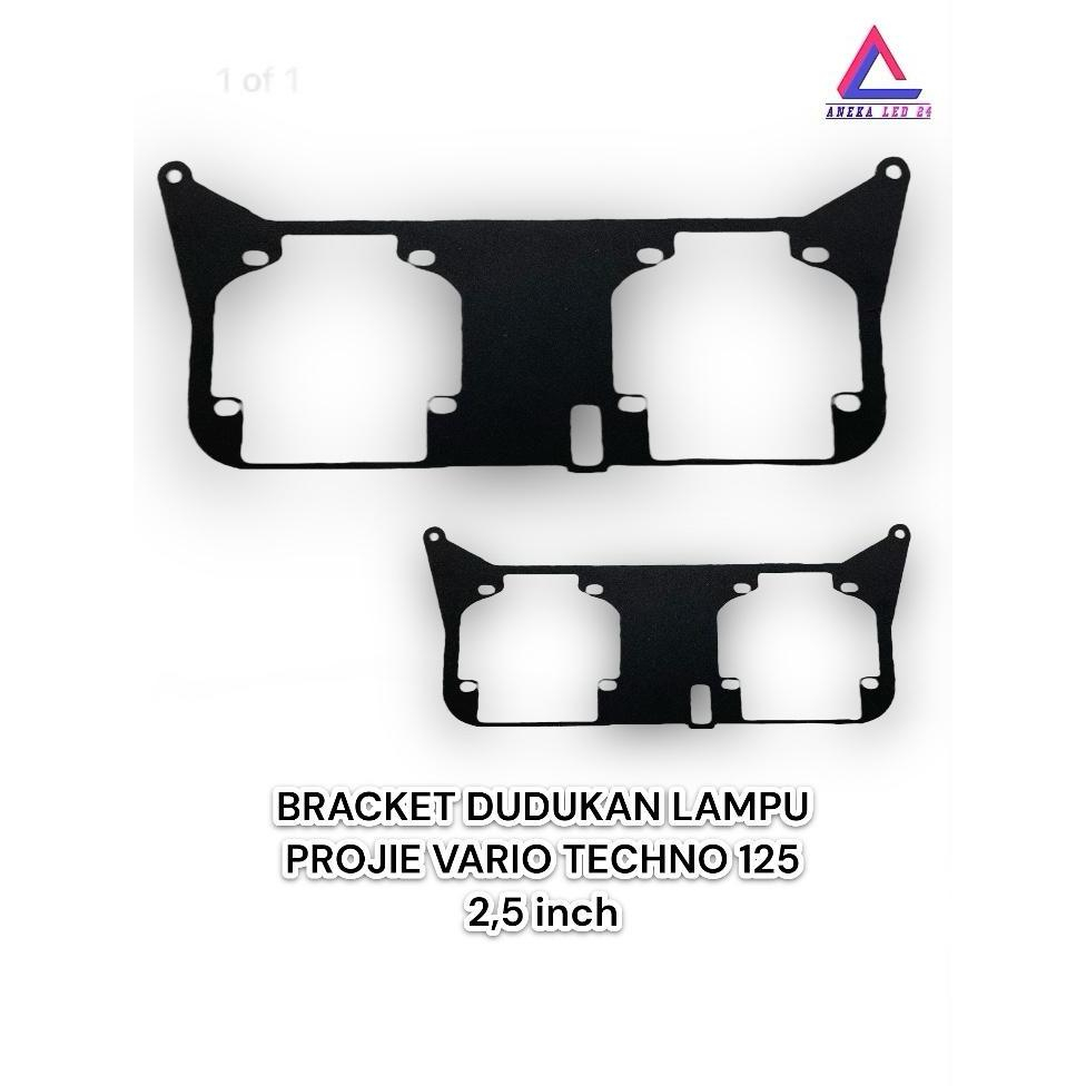 BREKET BRACKET DUDUKAN LAMPU BILED PROJIE 2,5 inch NEW VARIO 160 HID VARIO 125/150