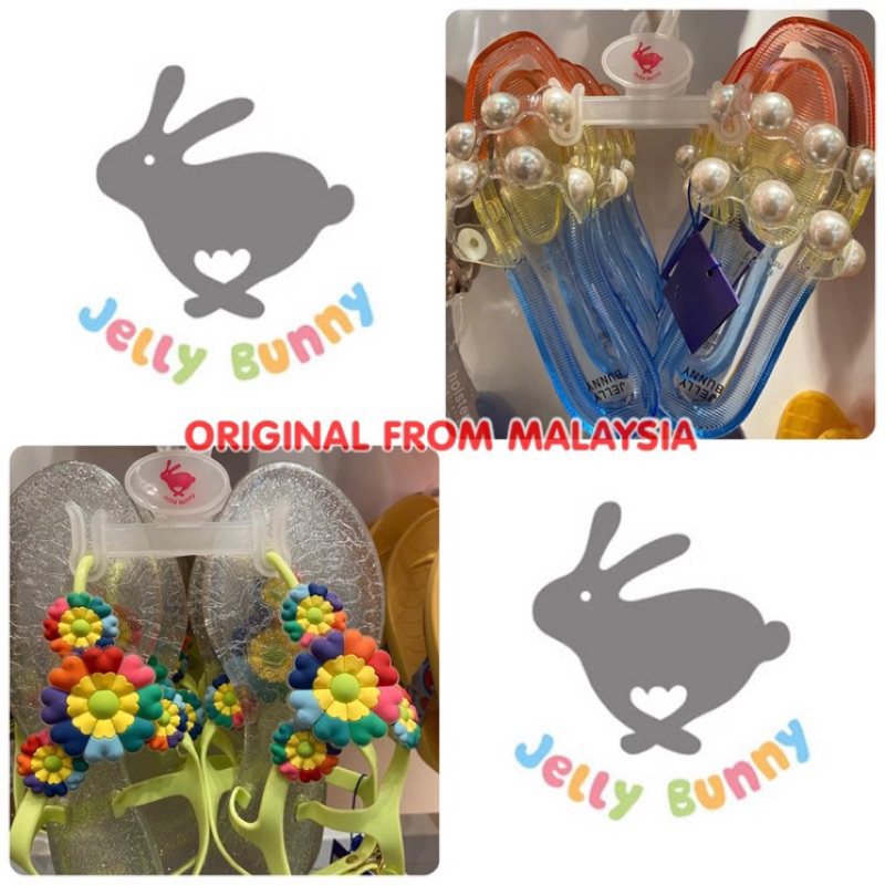 [PROMO] ORIGINAL JELLY BUNNY FROM MALAYSIA (Jastip Malaysia) READY STOCK sandal jelly bunny / sepatu