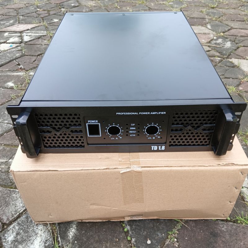 Box Power 3U 2Channel TD 1.8 Box power TD 1.8 Panjang 60cm