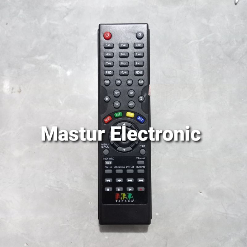 REMOTE REMOT RECEIVER AAA TANAKA HD ETHERNET ORIGINAL ASLI