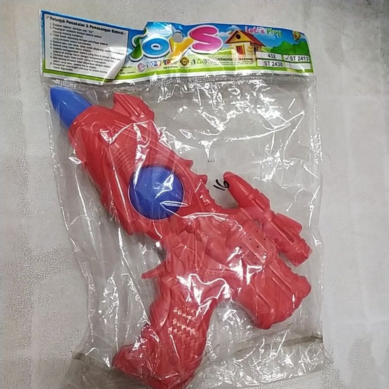 mainan anak pistolan baterai st2413