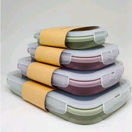 Foldable Lunch Box akaalshop