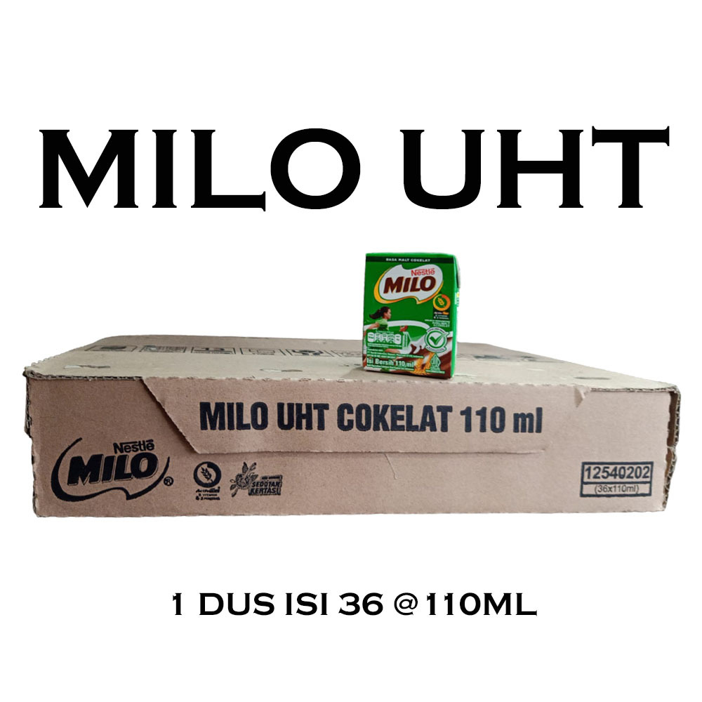 

MILO UHT 110ML DUS ISI 36