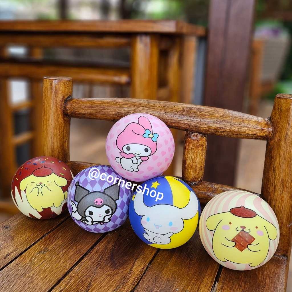 Cornershop Squishy Pencet Sanrio Bola Ball