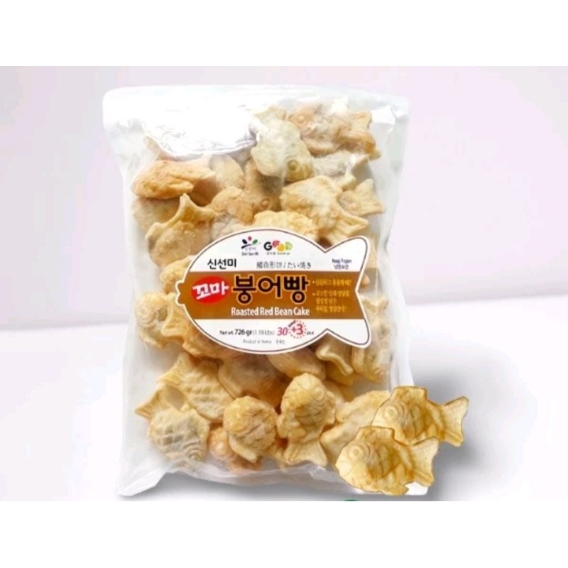 

Shin Sun Mi Bungeoppang 330g Korean Snack Roasted Redbean Cake Made In Korea Red Bean Shape Fish Sweet Snacks Kue Bentuk Ikan isi Kacang Merah Drakor