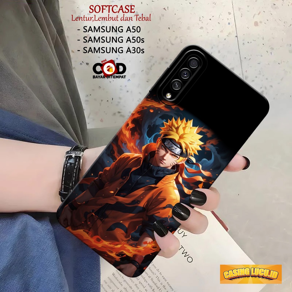 Case Hp Samsung A50 / A50s / A30s Terbaru Fashion Case Anime Casing Samsung A50 / A50s / A30s Softca
