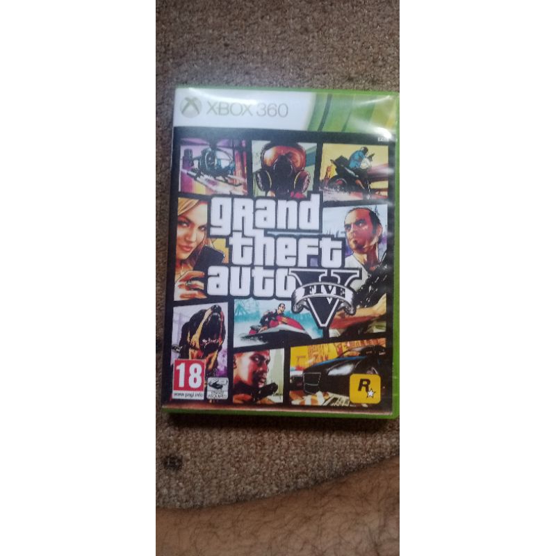kaset Xbox 360 GTA v original