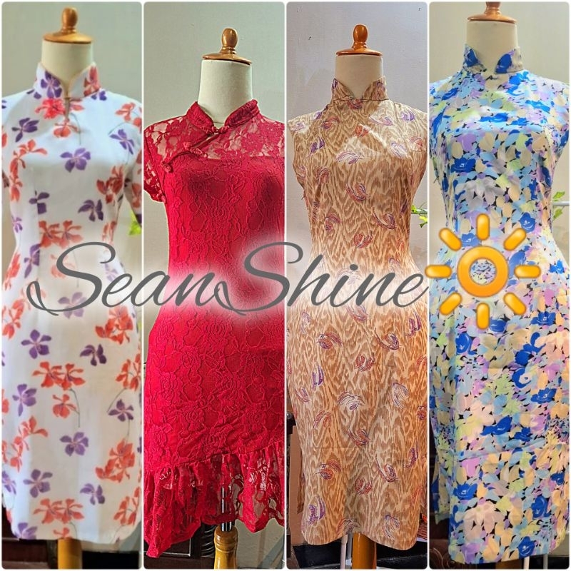 Baju Imlek Wanita Cheongsam Dress