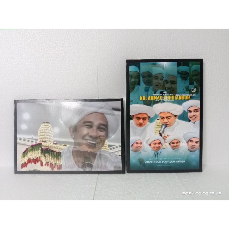 Walldecor Foto Ulama Guru Zuhdi Tinggal Tempel