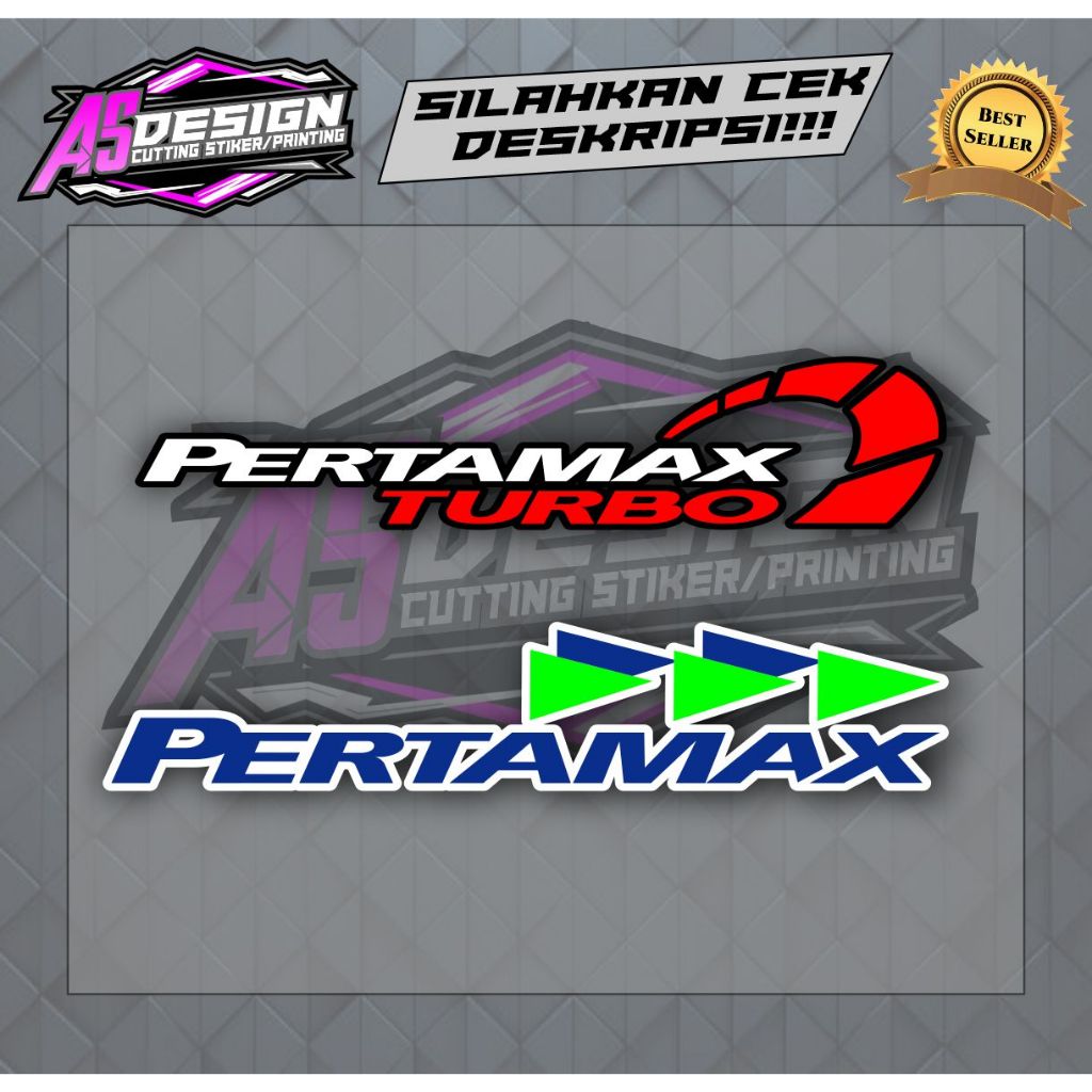 Stiker Pertamax Turbo/Pertamax Stiker Cutting Pertamax Turbo/Pertamax