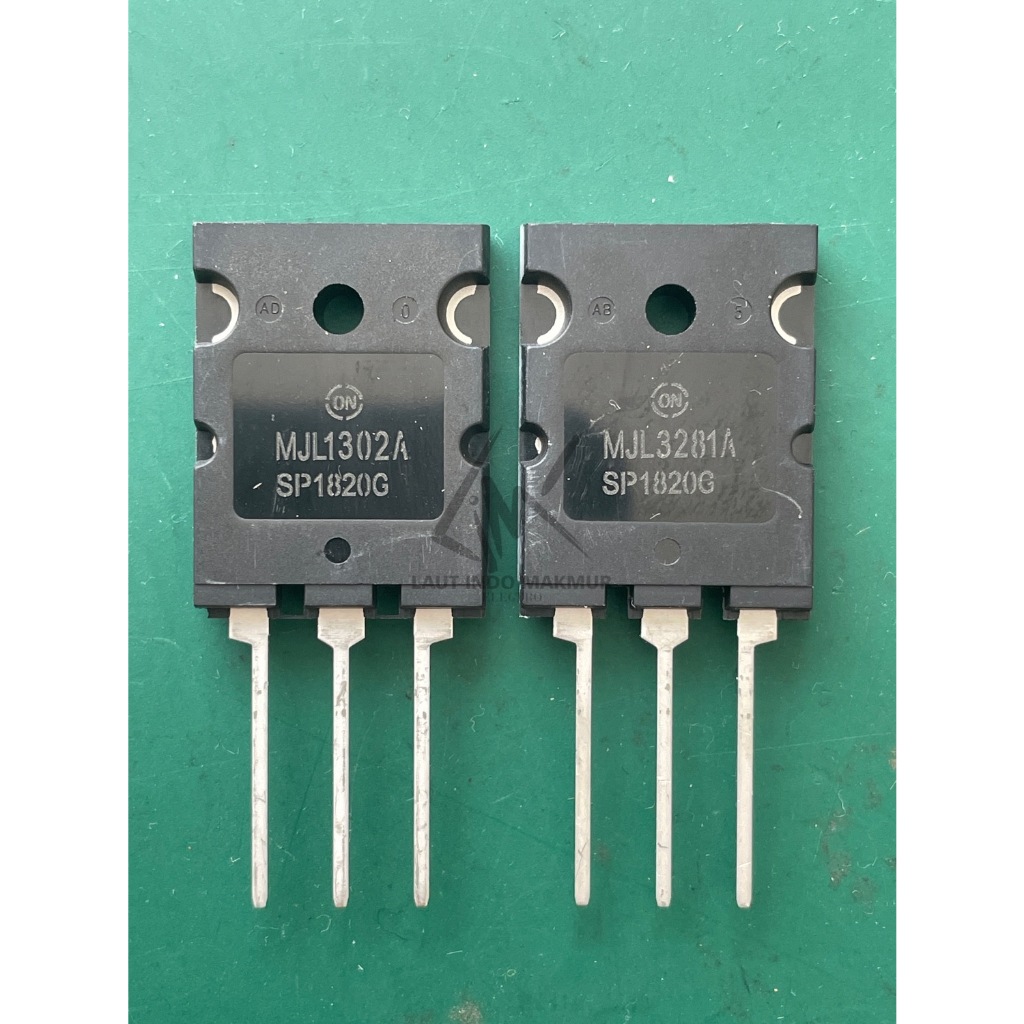 1 SET MJL1302 MJL3281 GRADE A SUPER MJL 1302 3281 TRANSISTOR SUPER ups