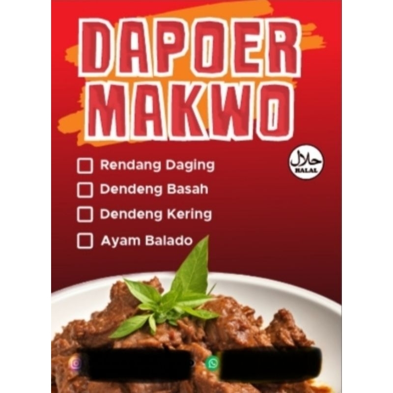 

Rendang Daging Sapi by Makwo Khas Bukittinggi