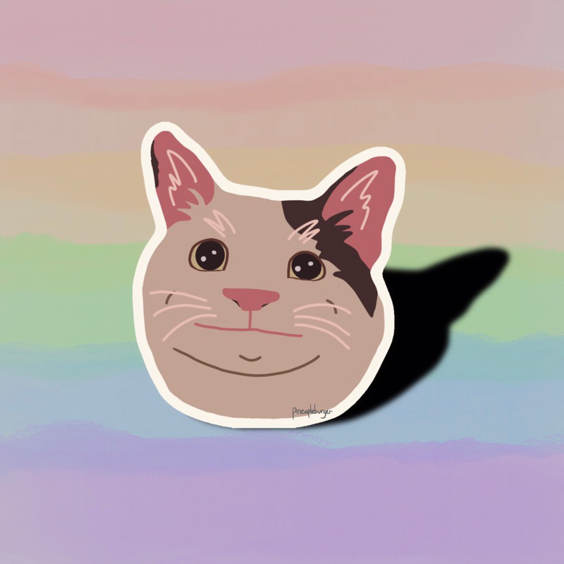 

Sticker meme kucing 1 ukuran 4 cm