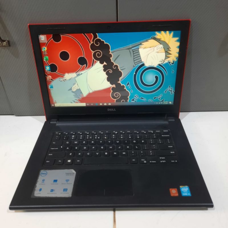 Laptop Dell Inspiron 3442, Core i3-4005U, Ram 8 / 500Gb, Red