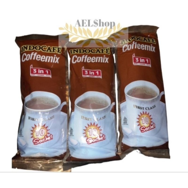 

Indocafe coffeemix 1 renceng isi 10 sachet