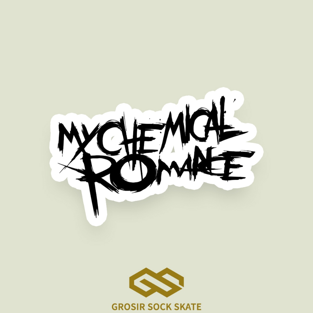 

Sticker MY CHEMICAL ROMANCE - STIKER MUSIK METAL / DEATHCORE / METALCORE / HYPECORE Air Bahan Vinyl