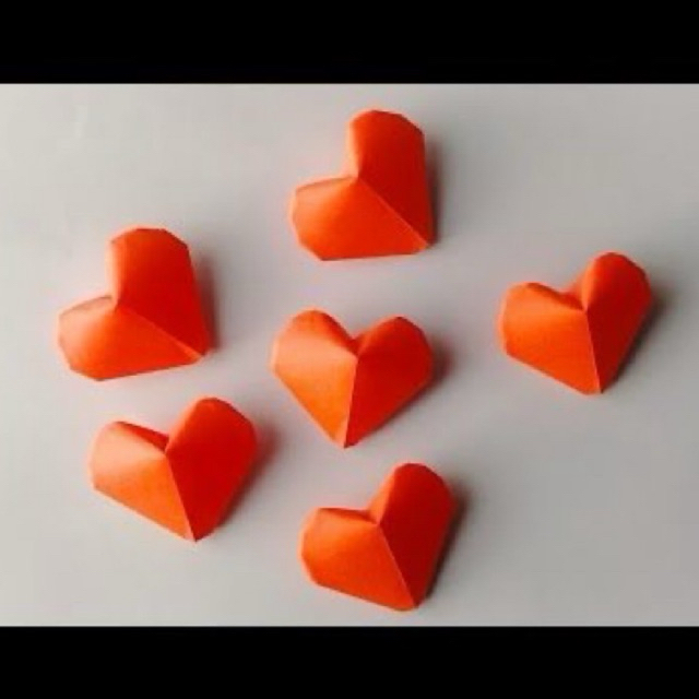 

LOVE PAPER/DIY ORIGAMI LOVE/ORIGAMI HATI 3CM