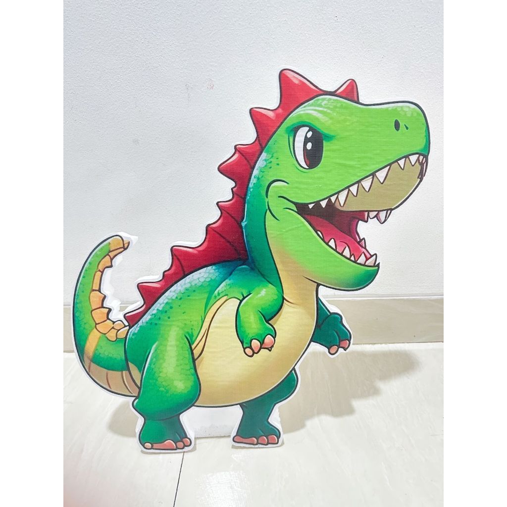 Standing Karakter / Patung Stand Lantai Birthday Party Decoration - Dino Dinosaurus