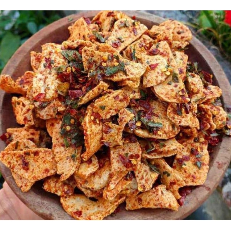 

Basreng Krispy renyah pedas gurih daun jeruk 250gr