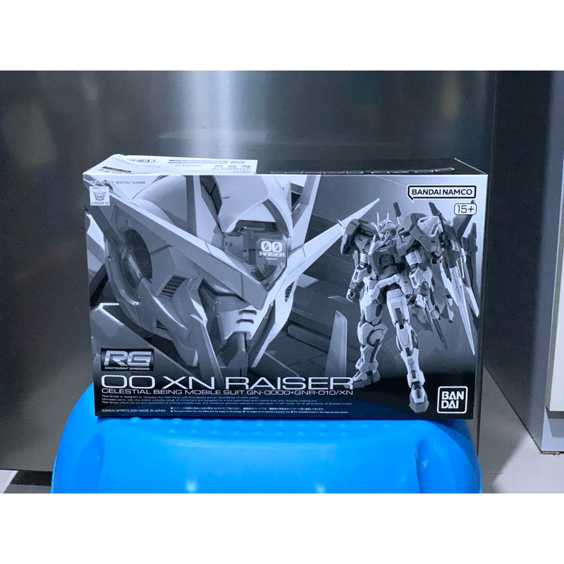 RG 1/144 Gundam 00 Double OO XN Raiser P-Bandai