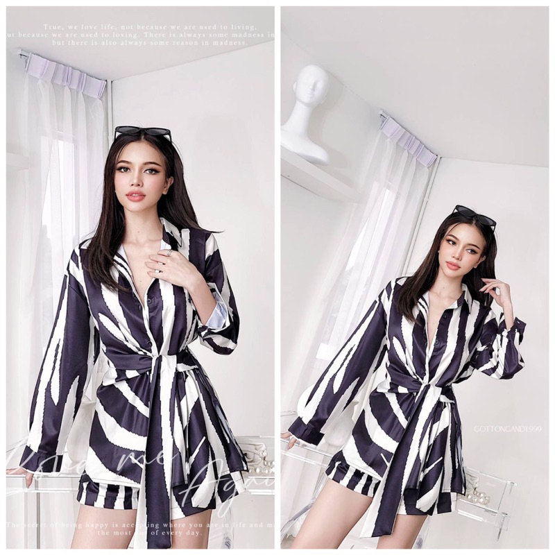 setelan baju import bangkok/set cotton candy/baju wanita cotton candy bkk