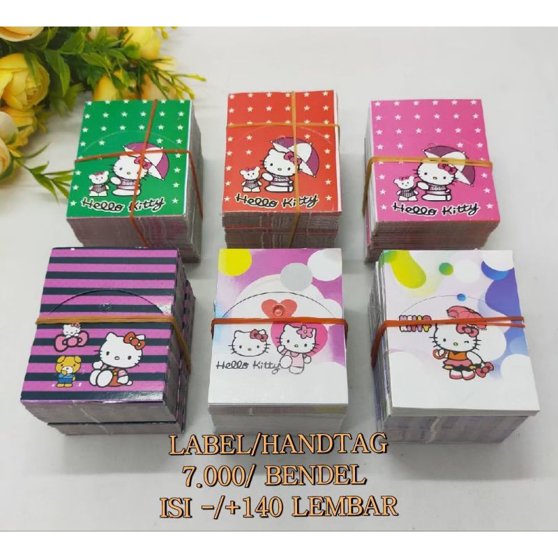 

kertas handtag lebel aksesoris | lebel produk