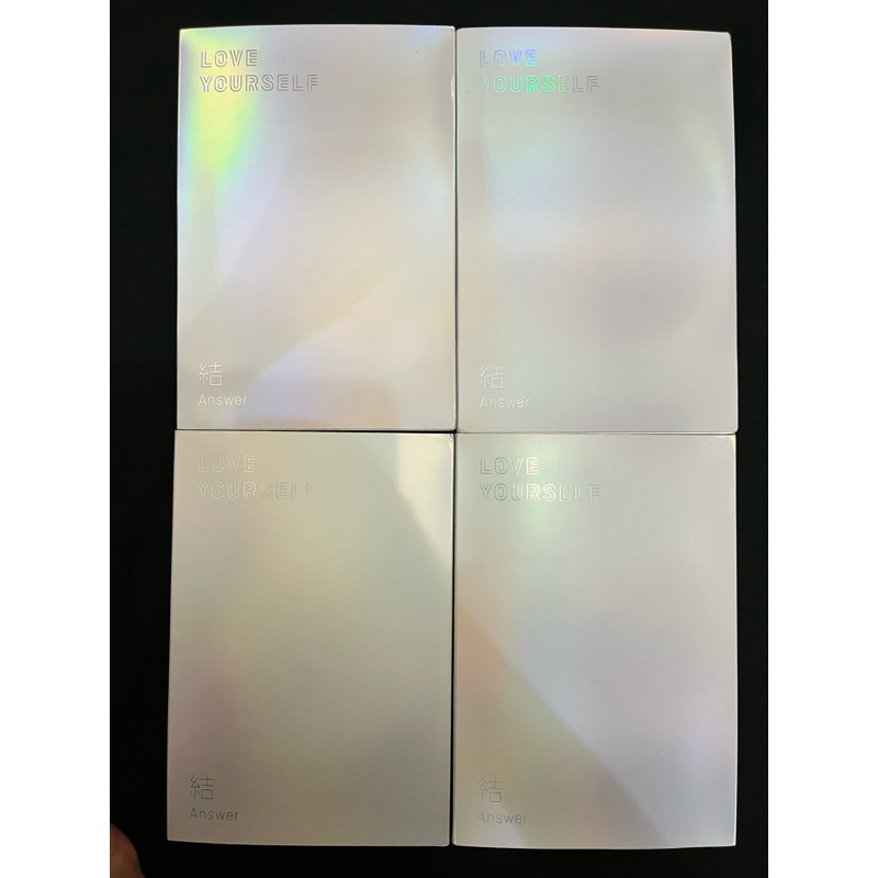 ALBUM BTS OFFICIAL LOVE YOUR SELF ANSWER + PC JUNGKOOK JIN JHOPE RM UNSEALED FULLSET