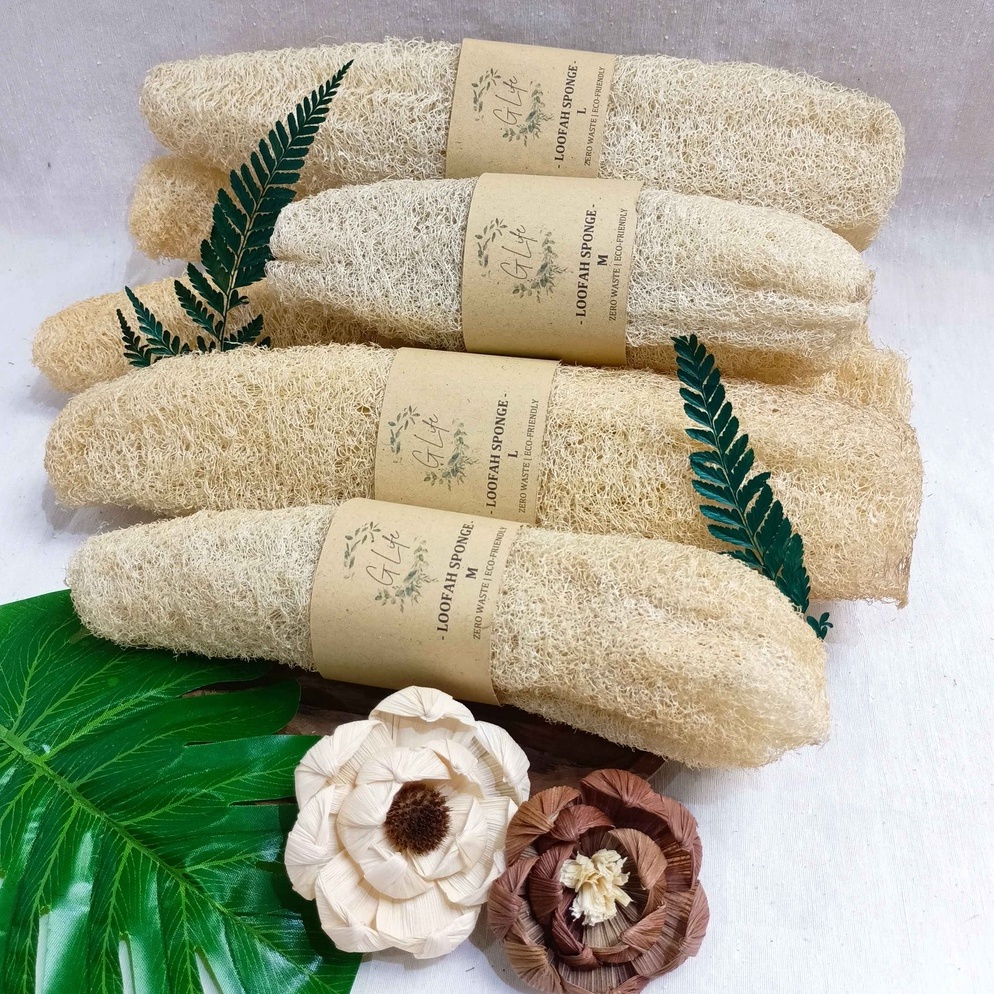 Suplier1st Loofah Sponge MandiSpons Loofah Mandi Gambas Oyong Alami