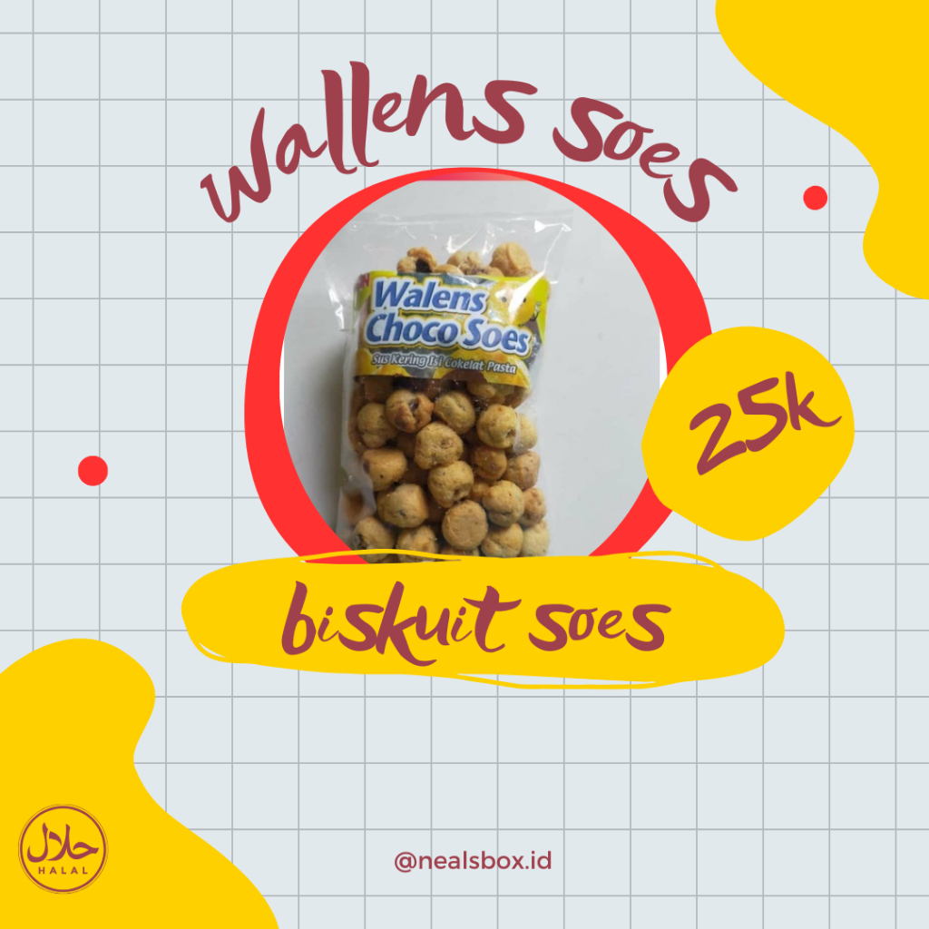 

WALENS SOES CHOCO & BLUEBERRY 250gr