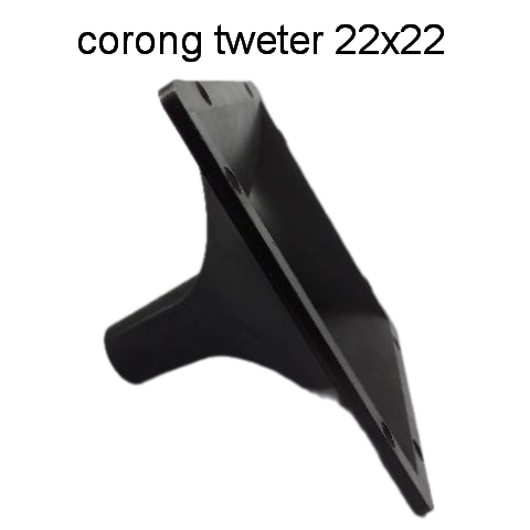 Horn 22x22 drat plastik pvc horn tweeter tweter