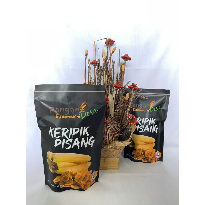 

Keripik Pisang Asin// Manis // Oleh oleh Sukamurni // Garut