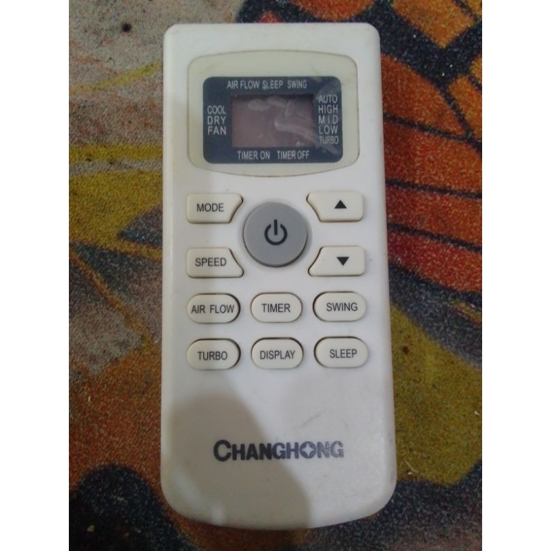 remote AC Changhong KKG20B-C1