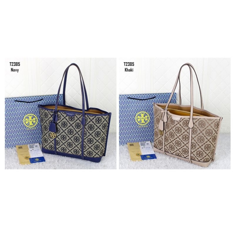 TAS TORY BURCH PERRY CANVAS TOTE BAG
