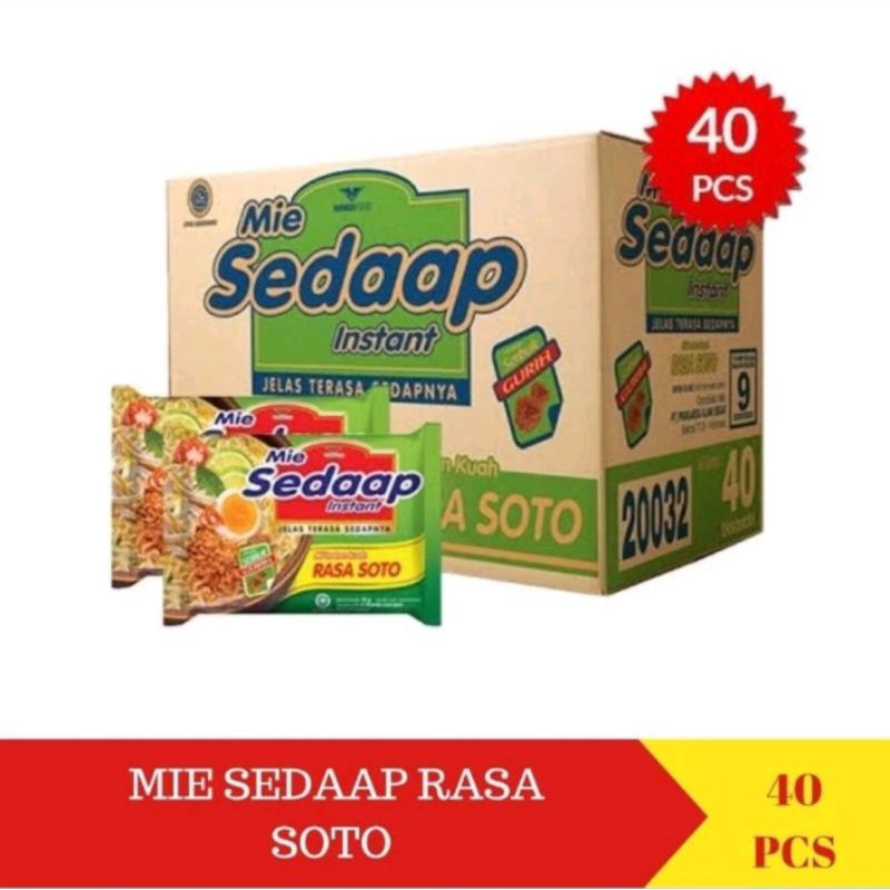 

sedaap soto mie instan 1 dus