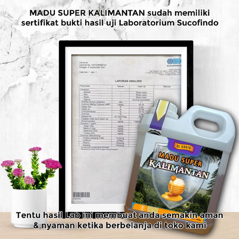 

MADU SUPER KALIMANTAN 500GR & 1000GR