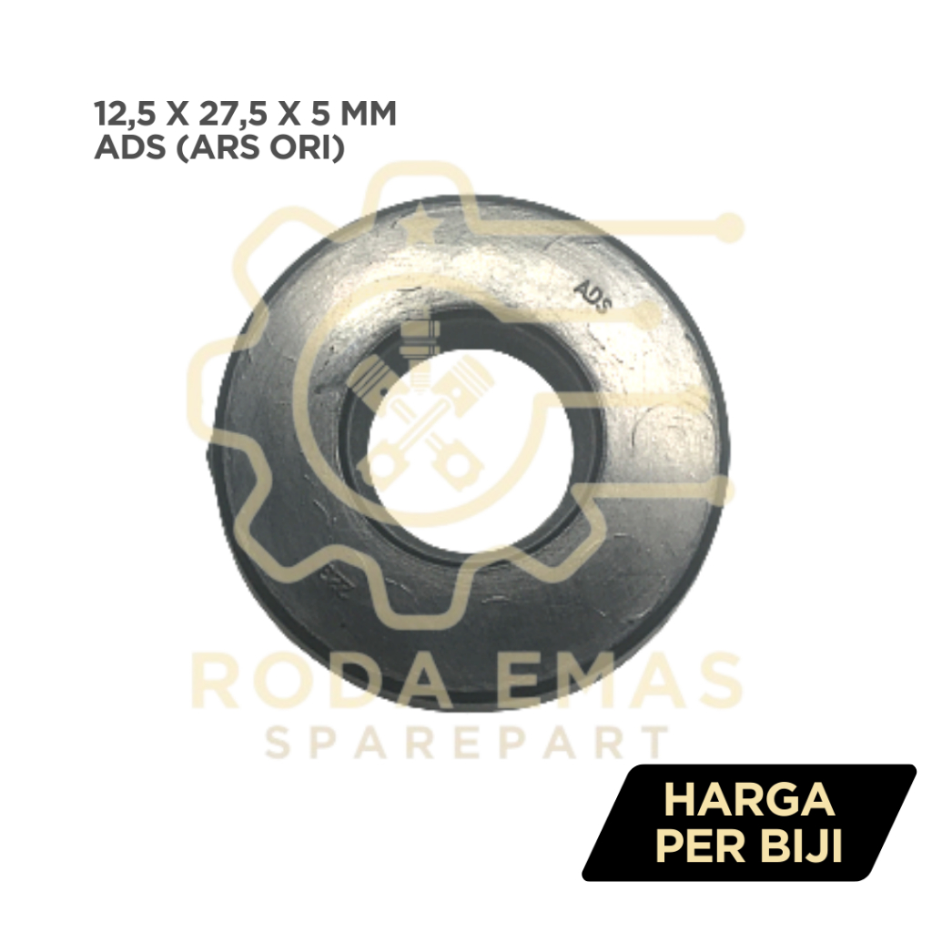 Oil Seal ADS Shock Belakang Kawasaki Ninja 250 12,5 27,5 5 mm (Sil Oli Rear Shockbreaker Sokbeker Sk