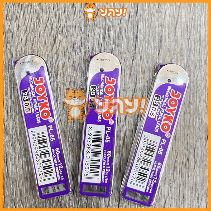 

YAY! ISI PENSIL MEKANIK JOYKO 2B 0.5 / MECANICAL PENCIL LEADS PL -05