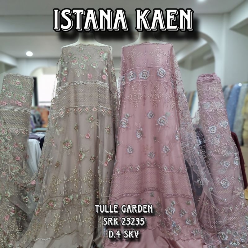 Tulle Garden | Tulle Garden | Tulle Flower | Tulle Bordir | Tulle Garden Etnic -ISTANAKAEN