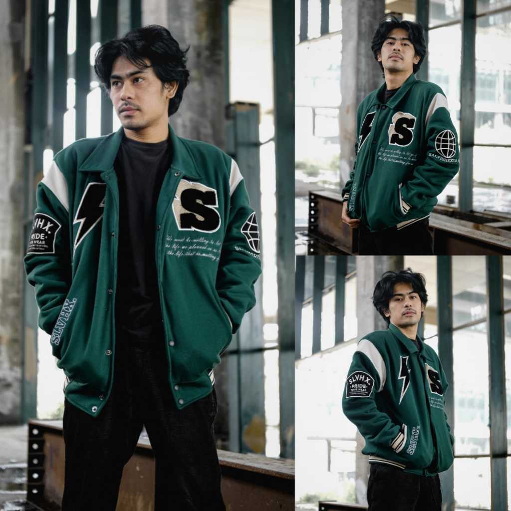 VARSITY JACKET NOBUNAGA SALVIO HEXIA ORIGINAL VARSITY VINTAGE VARSITY PRIA JAKET PRIA JAKET WANITA