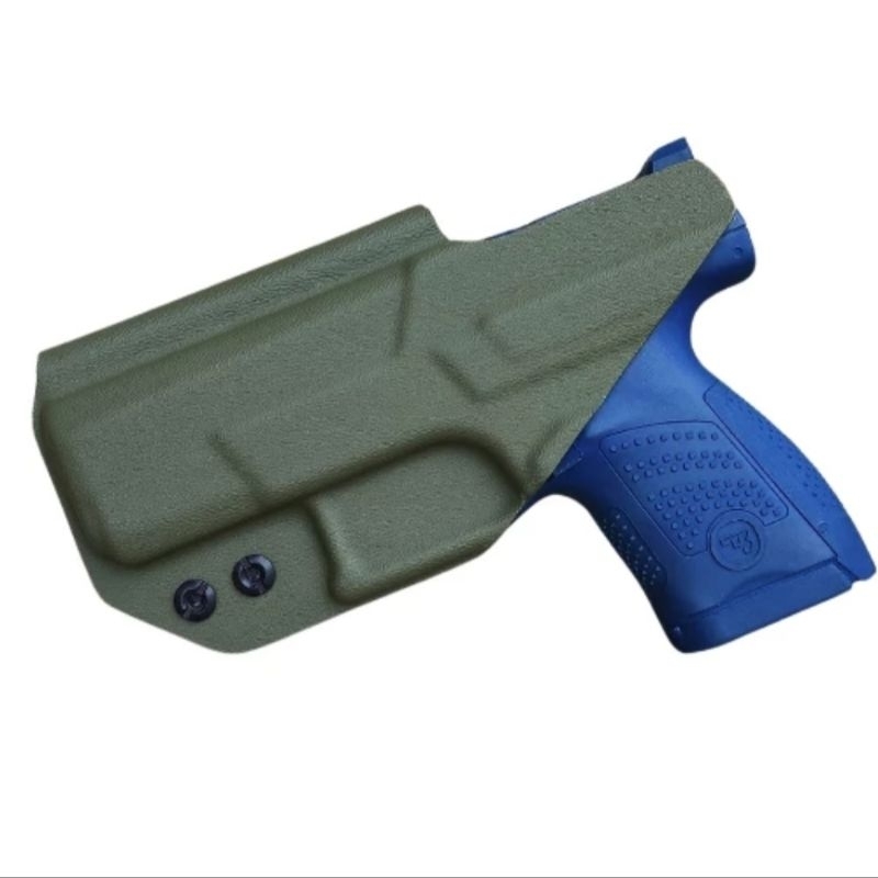 Holster CZ P10 S Hijau Brimob Holster CZ P10S IWB Selip Pinggang