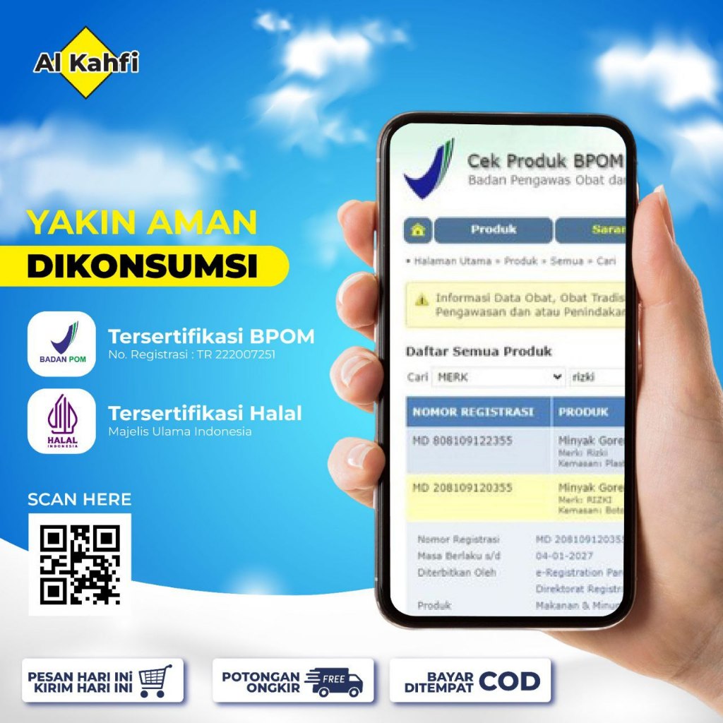 

EMILK Susu Kambing Etawa Bubuk Murah Aman Halal Nikmat Berkualitas Kemasan 500 Gram Rasa Original