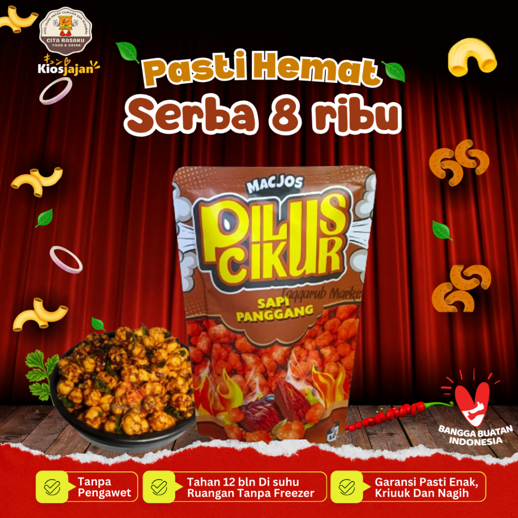 

Macjos Pilus Cikur Sapi Panggang