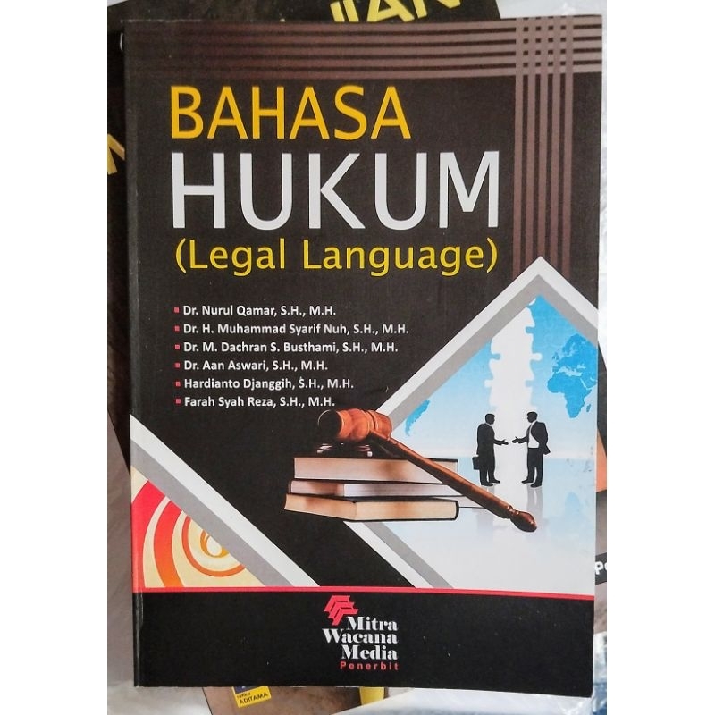 

Legal Language (Bahasa Hukum) - Mitra Wacana Media