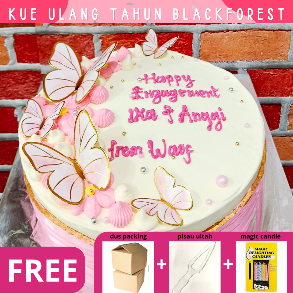 

Korean Cake/Kue Ulang Tahun/Birthday Cake/Blackforest/Kue Ultah