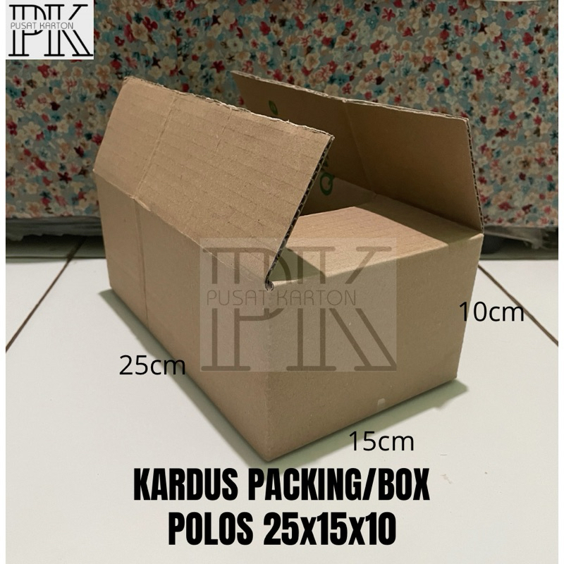 

KARDUS PACKING/BOX MURAH,UK 25 x 15 x 10 CM