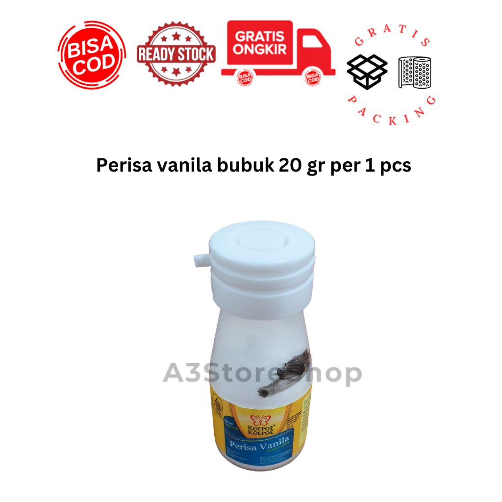 

Perisa vanila bubuk 20 gr koepoe koepoe COD