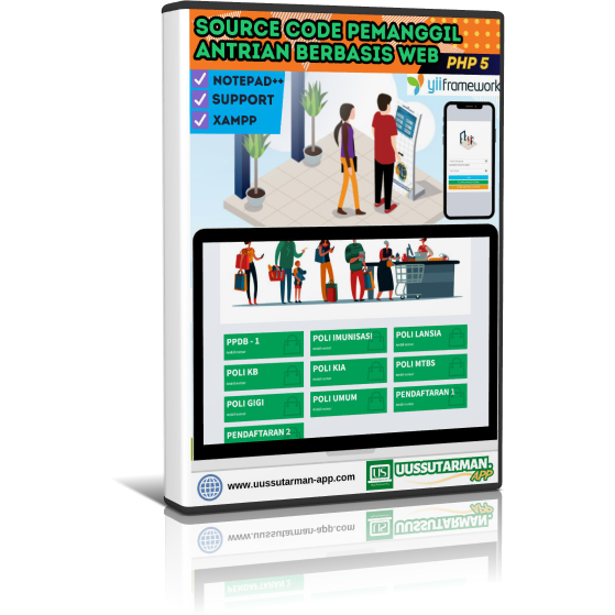 Aplikasi Antrian berbasis web php 5 menggunakan yii framework